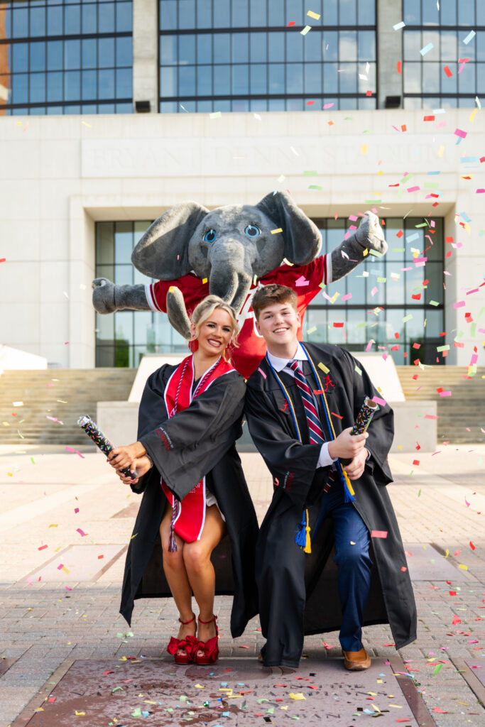 Big Al jumps behind two grads at The University of Alabama